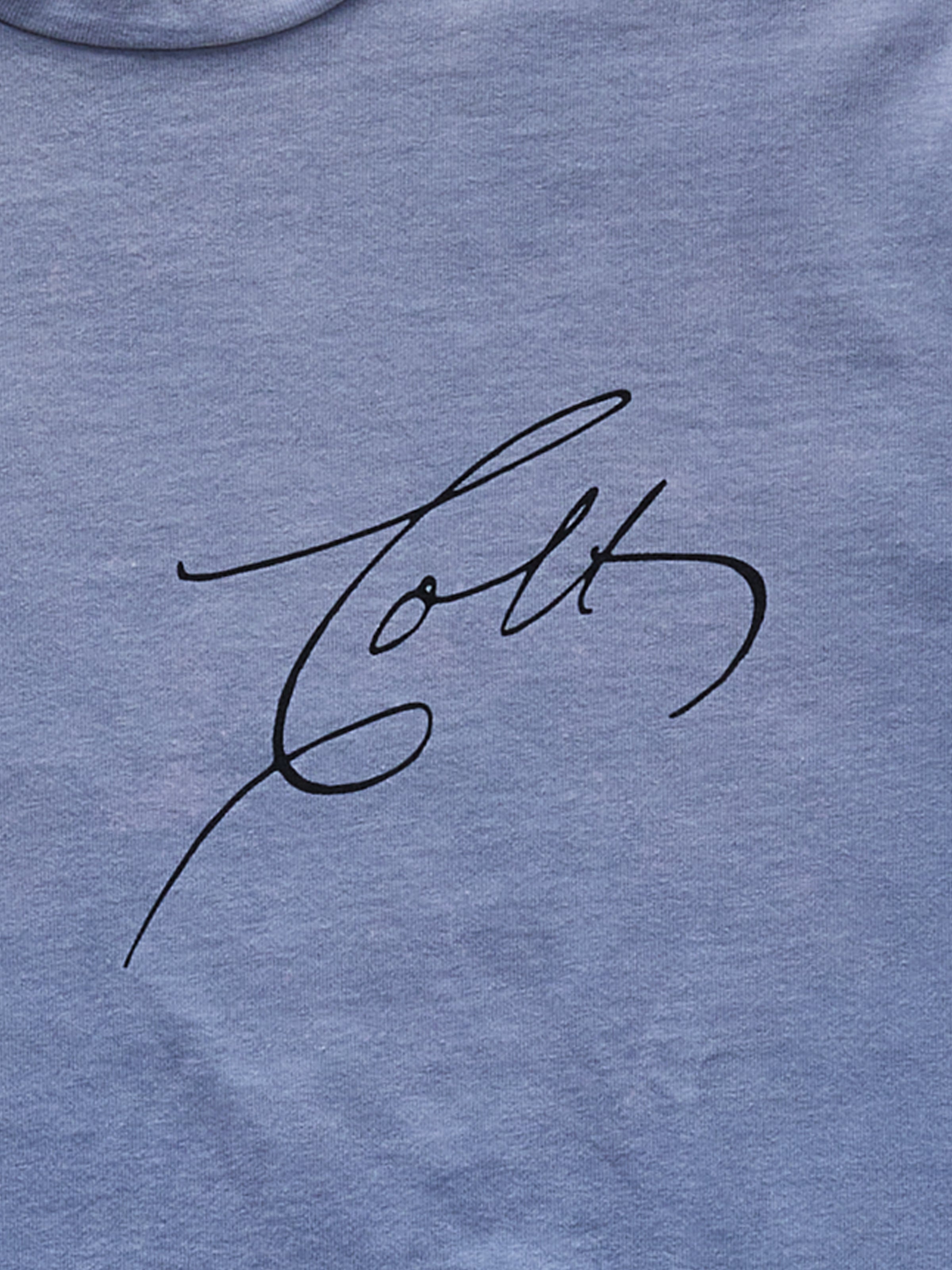 Signature T-Shirt in Sunfaded Blue